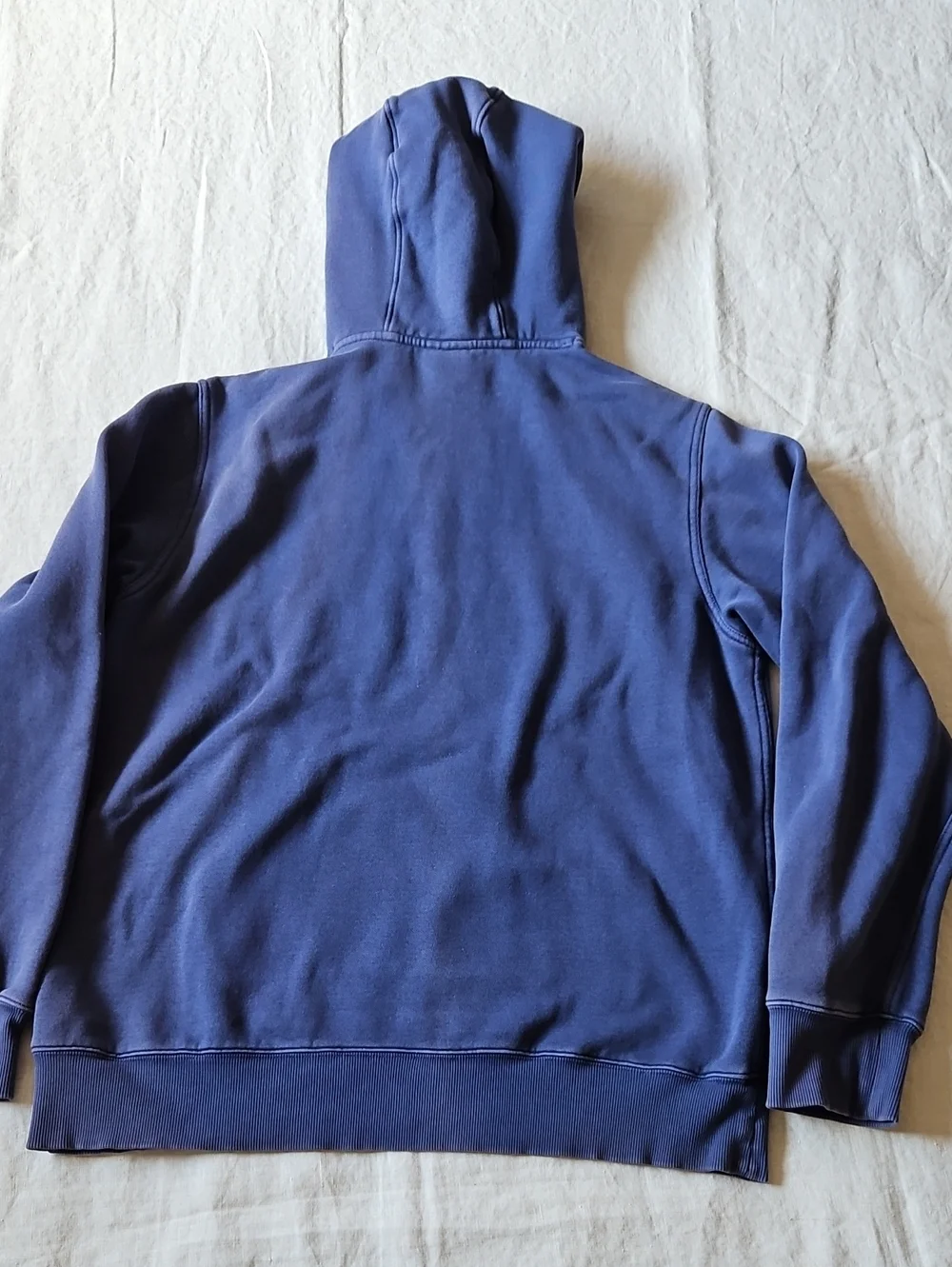 The North Face Garment Dye Pullover Hoodie In Cave Blue Size Large